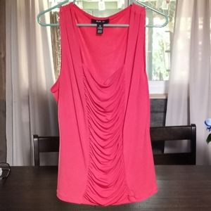 Style & co. XL Melon Colored Sleeveless Blouse